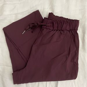 Lululemon stretch keep moving pants 7/8 high rise